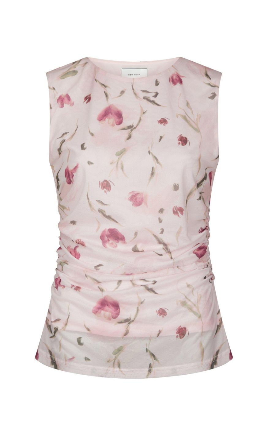 Neo Noir Top - Liblana Artist Mesh - Light Pink