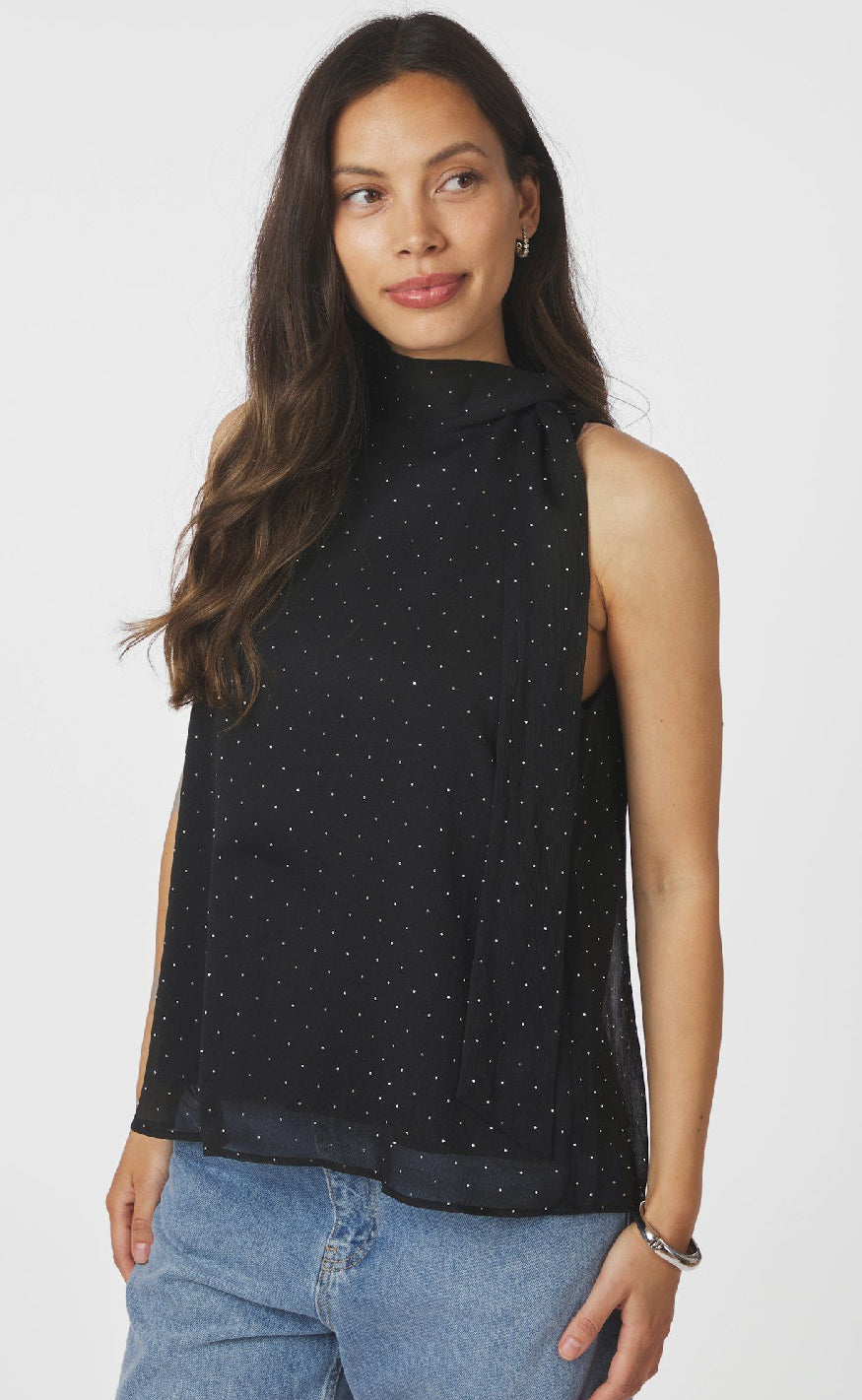 Neo Noir Top - Lorelei - Black