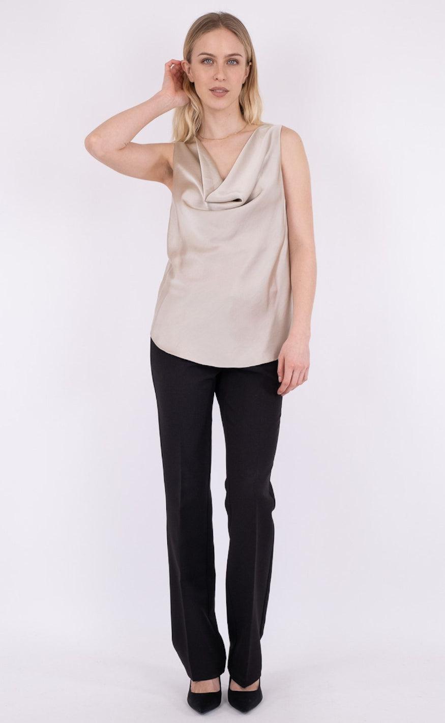 Neo Noir Top - Merle - Champagne