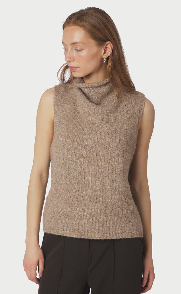 Neo Noir Top - Odelia - Dark Sand