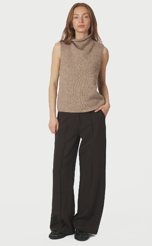 Neo Noir Top - Odelia - Dark Sand