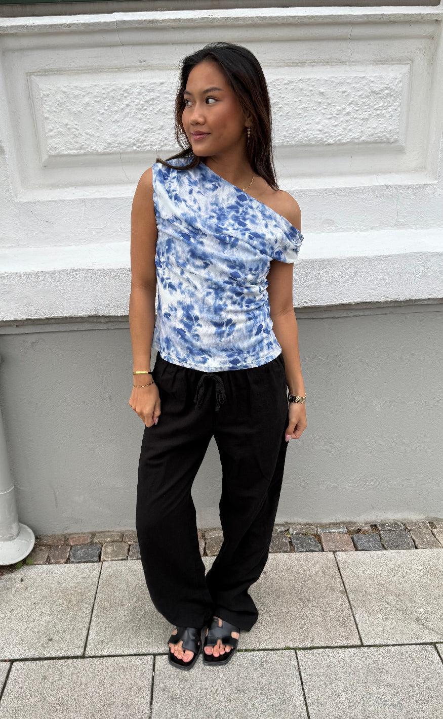 Neo Noir Top - Peri Mesh - Light Blue