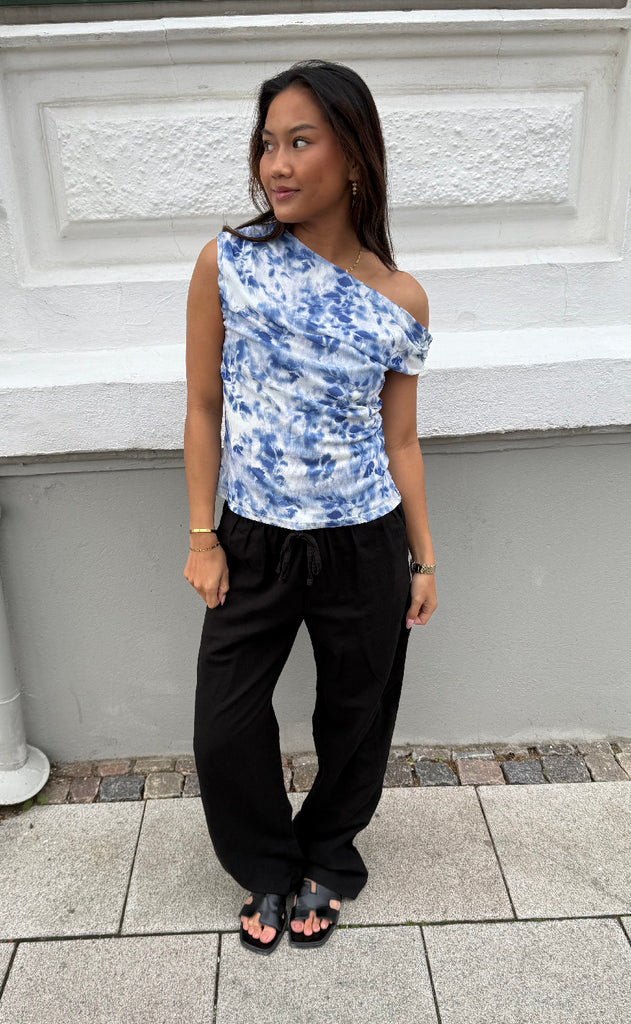 Neo Noir Top - Peri Mesh - Light Blue