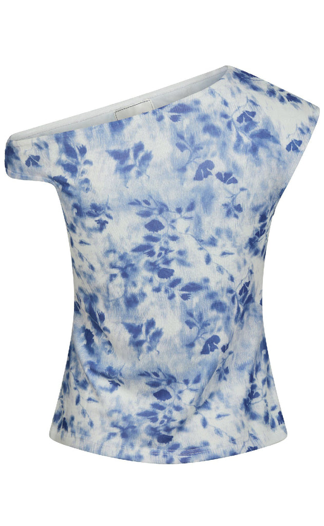 Neo Noir Top - Peri Mesh - Light Blue