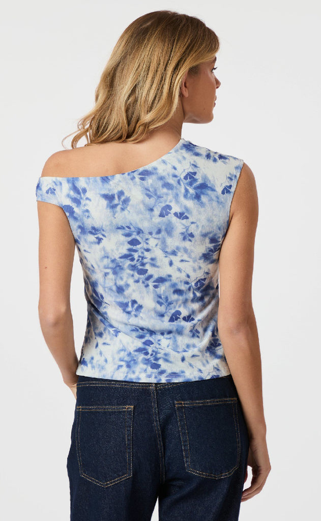 Neo Noir Top - Peri Mesh - Light Blue