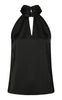 Neo Noir Top - Svala Heavy Sateen - Black