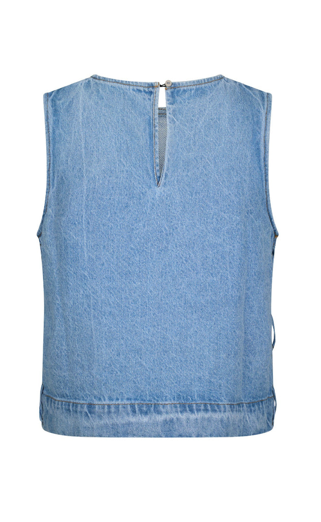 Neo Noir Top - Svetlana Braid - Blue