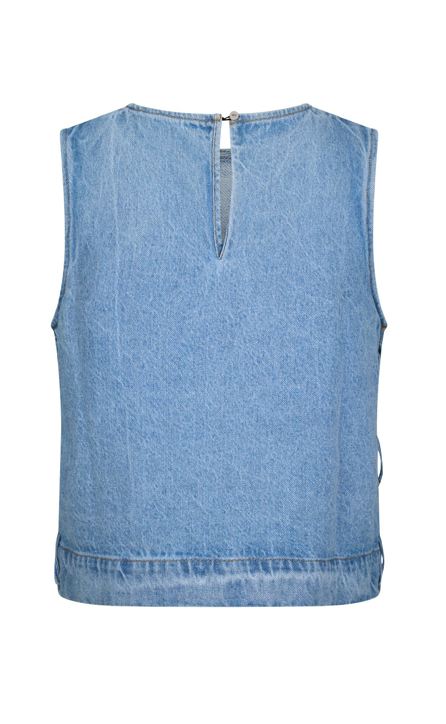 Neo Noir Top - Svetlana Braid - Blue