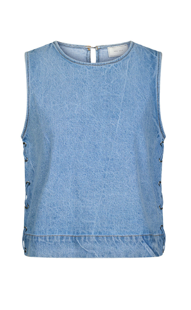 Neo Noir Top - Svetlana Braid - Blue