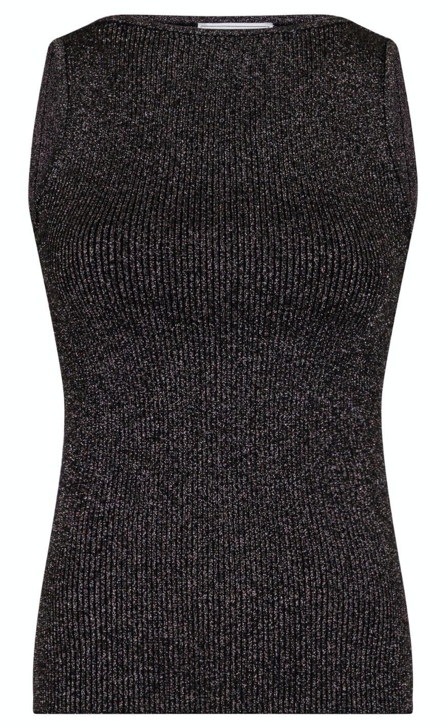 Neo Noir Top - Talia - Black