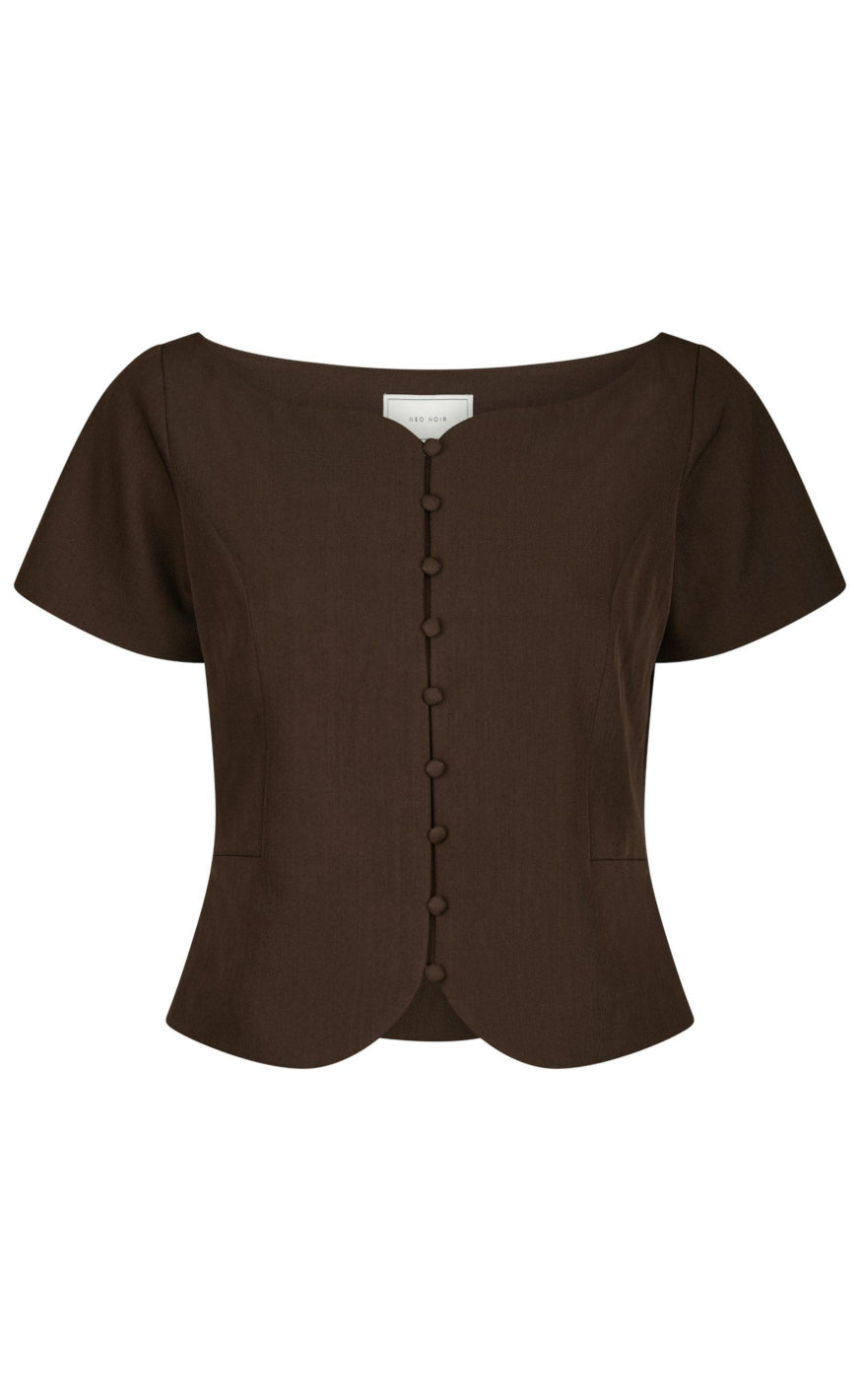 Neo Noir Top - Tango - Dark Brown