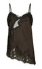Neo Noir Top - Viole Lace - Dark Brown