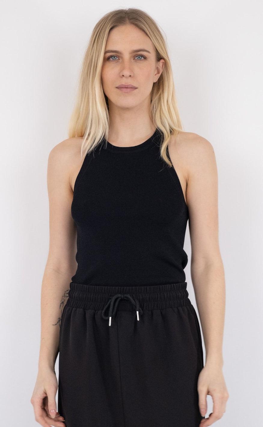 Neo Noir Top - Willy - Black