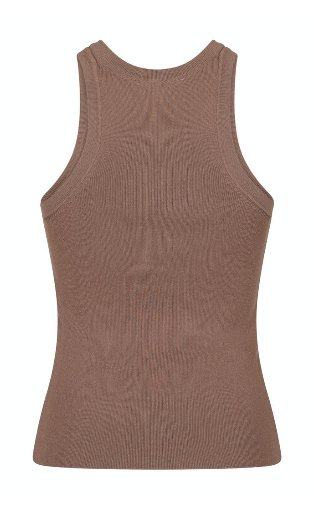 Neo Noir Top - Willy - Dusty Brown