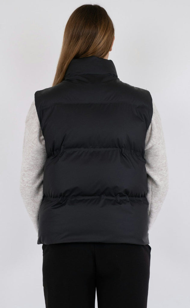 Neo Noir Vest - Annike C Puffer - Black