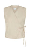 Neo Noir Vest - Filora Ramie - Natural