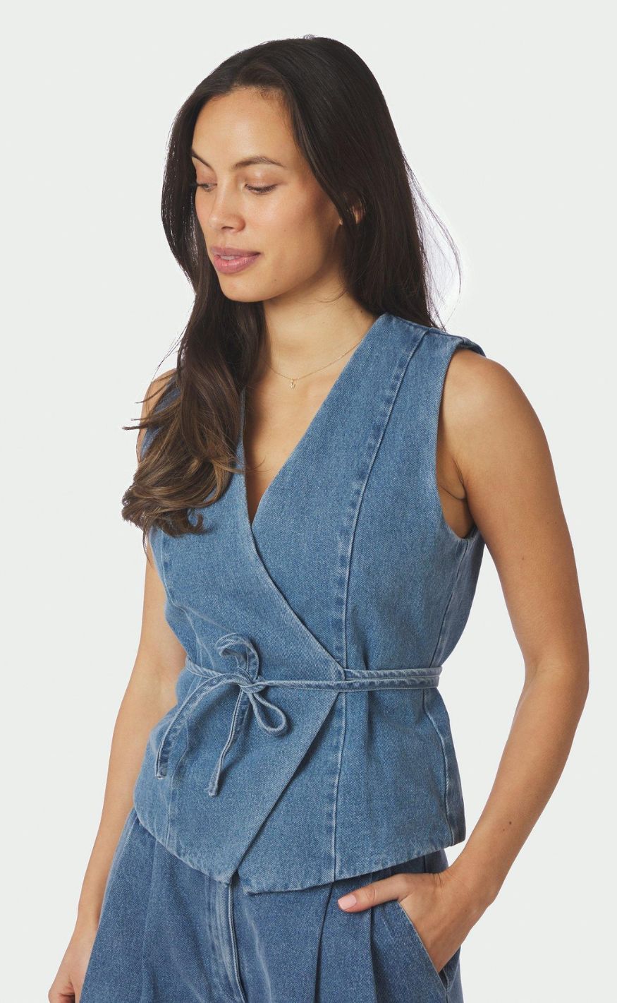 Neo Noir Vest - Samara - Blue