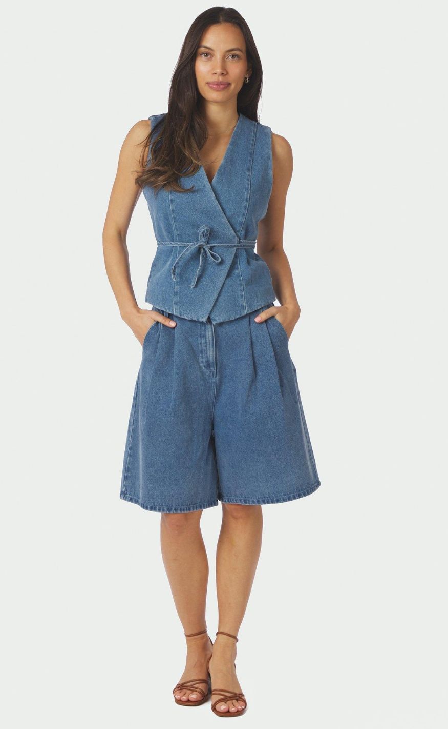 Neo Noir Vest - Samara - Blue