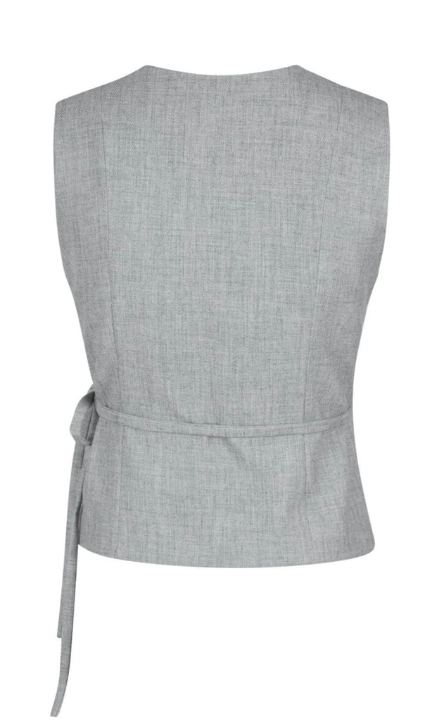 Neo Noir Vest - Samara - Grey Melange