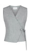 Neo Noir Vest - Samara - Grey Melange