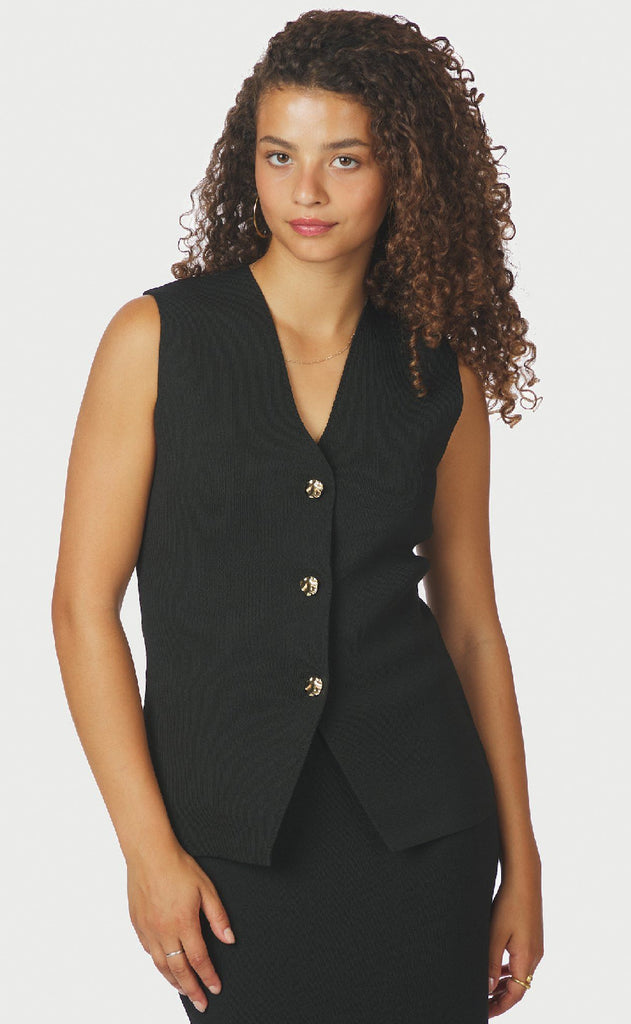 Neo Noir Vest - Sway Smooth - Black