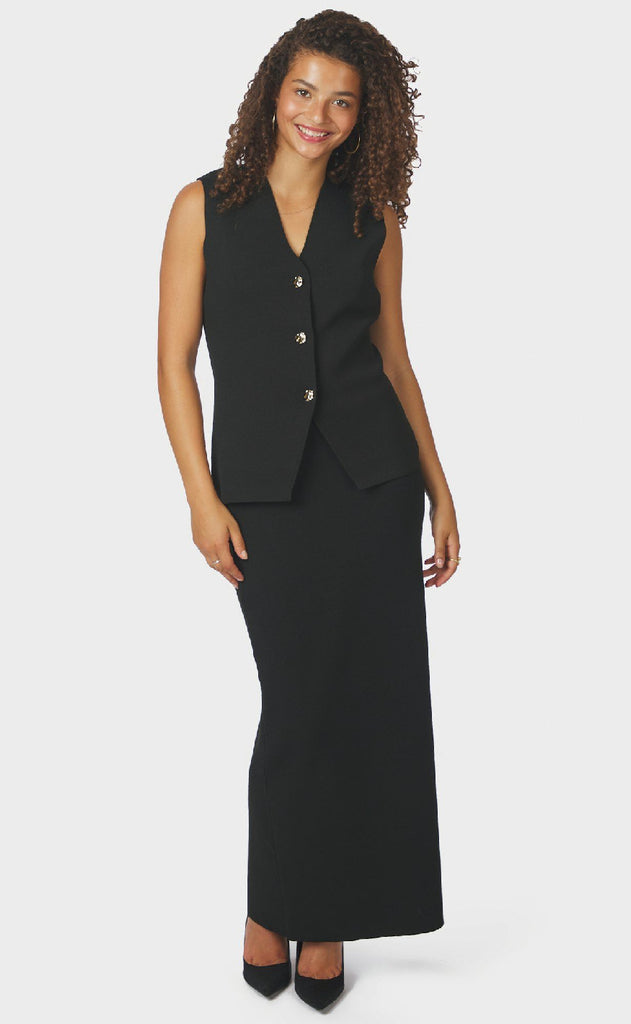 Neo Noir Vest - Sway Smooth - Black