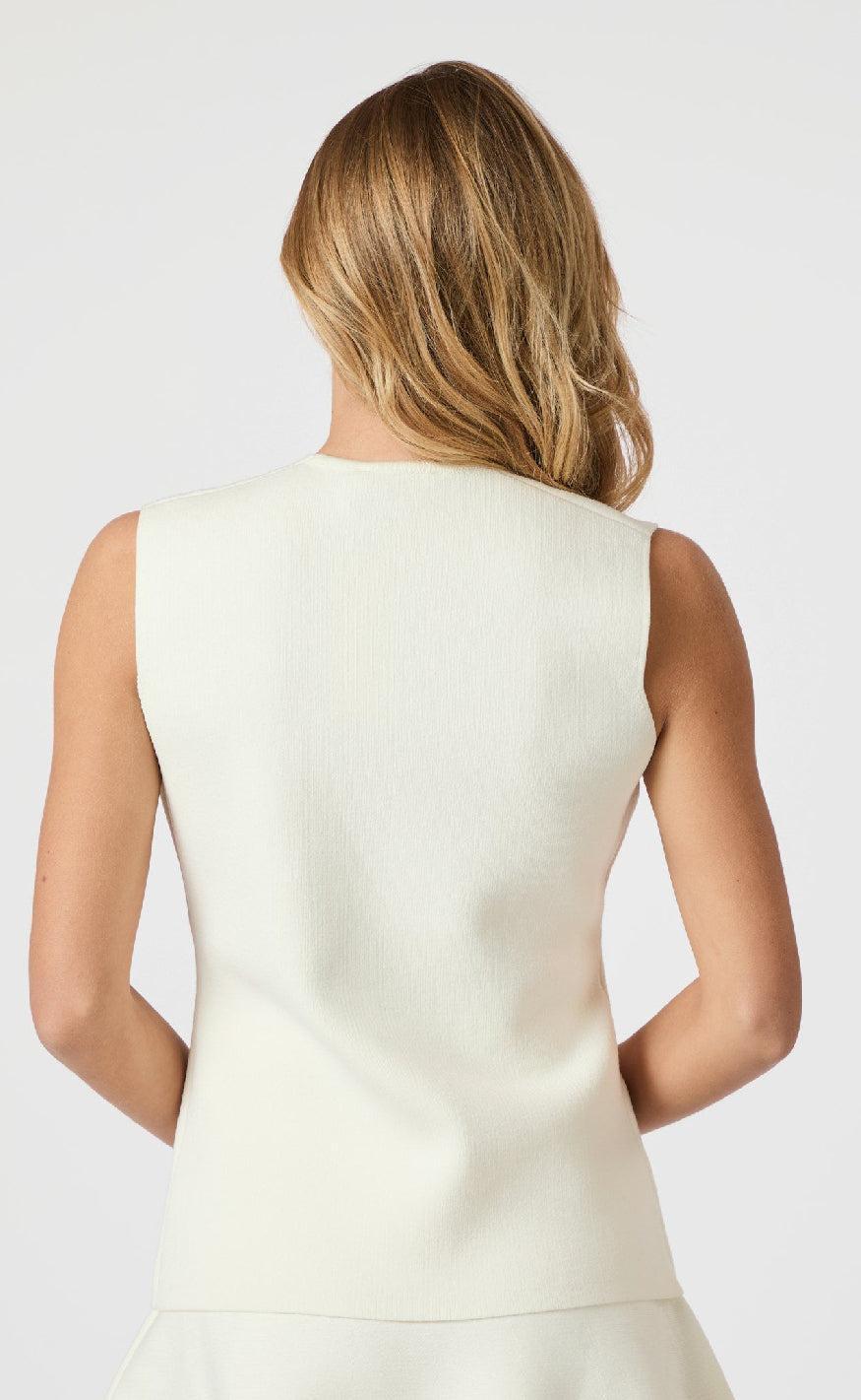 Neo Noir Vest - Sway Smooth - Off White