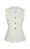 Neo Noir Vest - Sway Smooth - Off White