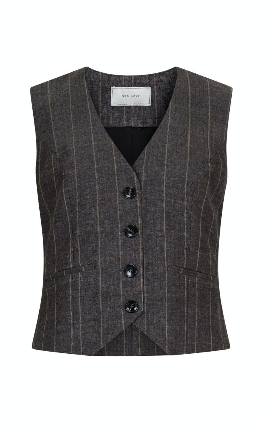Neo Noir Vest - Vendetta - Dark Grey
