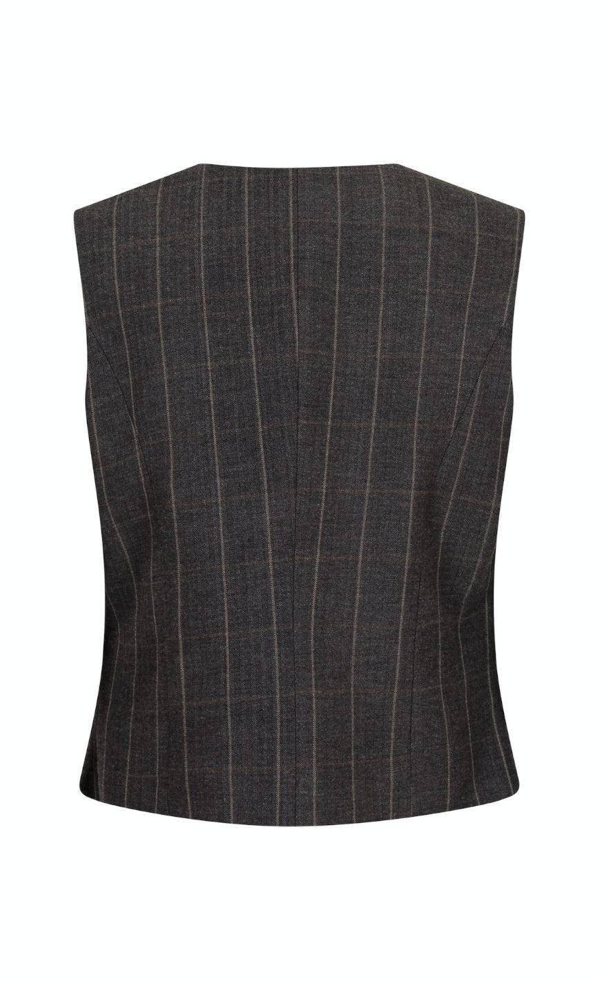 Neo Noir Vest - Vendetta - Dark Grey