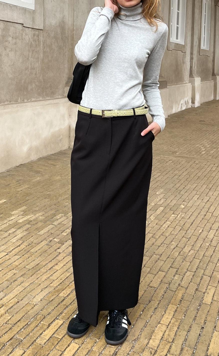 Neo Noir nederdel - Leland Skirt - Black