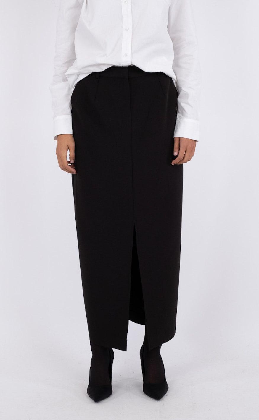 Neo Noir nederdel - Leland Skirt - Black