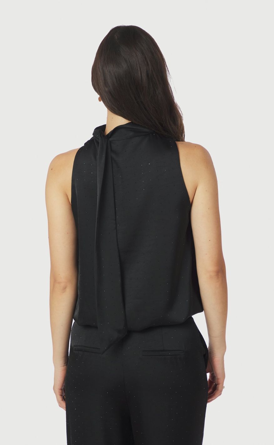 Neo Noir top - Veda Heavy Sateen Bedaz - Black