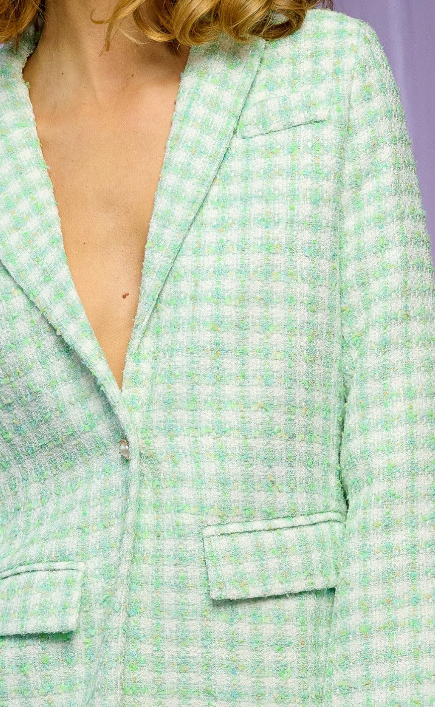 Noella Blazer - Jasmine - Lime Mix