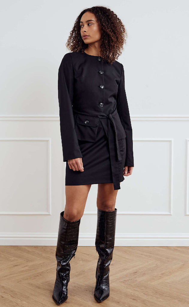 Noella Blazer - Kasaundra - Black