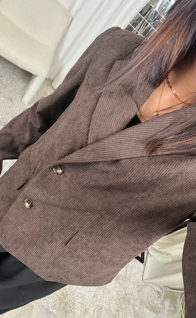 Noella Blazer - Laur - Chocolate