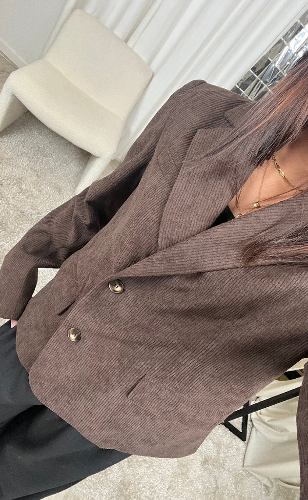Noella Blazer - Laur - Chocolate