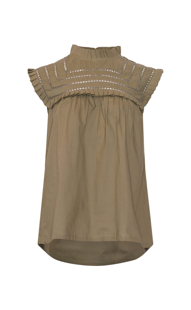 Noella Bluse - Kama - Sage Green