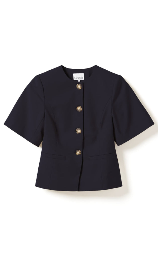 Noella Bluse - Kasundra - Navy
