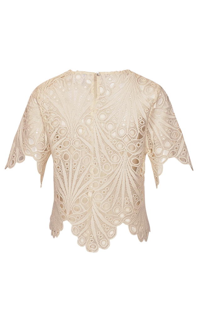 Noella Bluse - Kezzie - Ivory