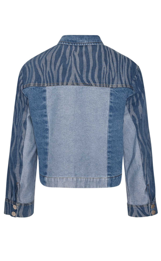 Noella Bluse - Kimbra - Patch Denim