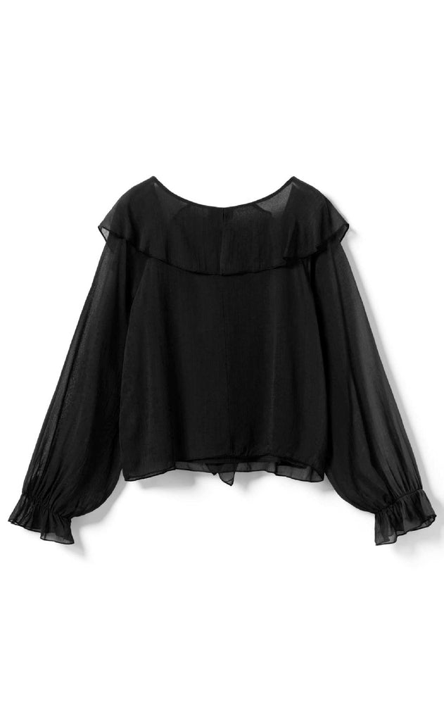 Noella Bluse - Leiana - Black