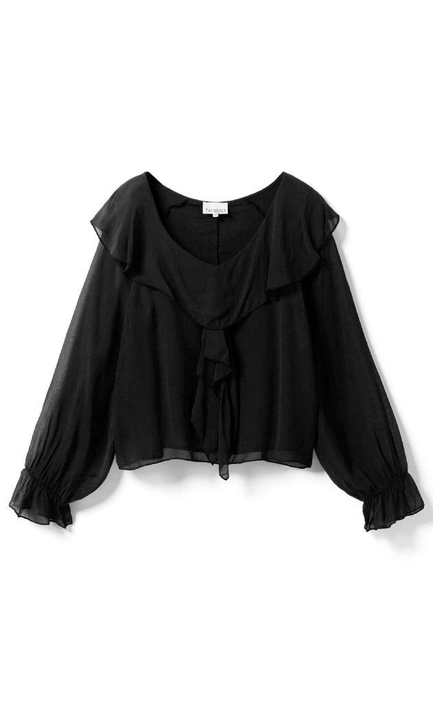 Noella Bluse - Leiana - Black