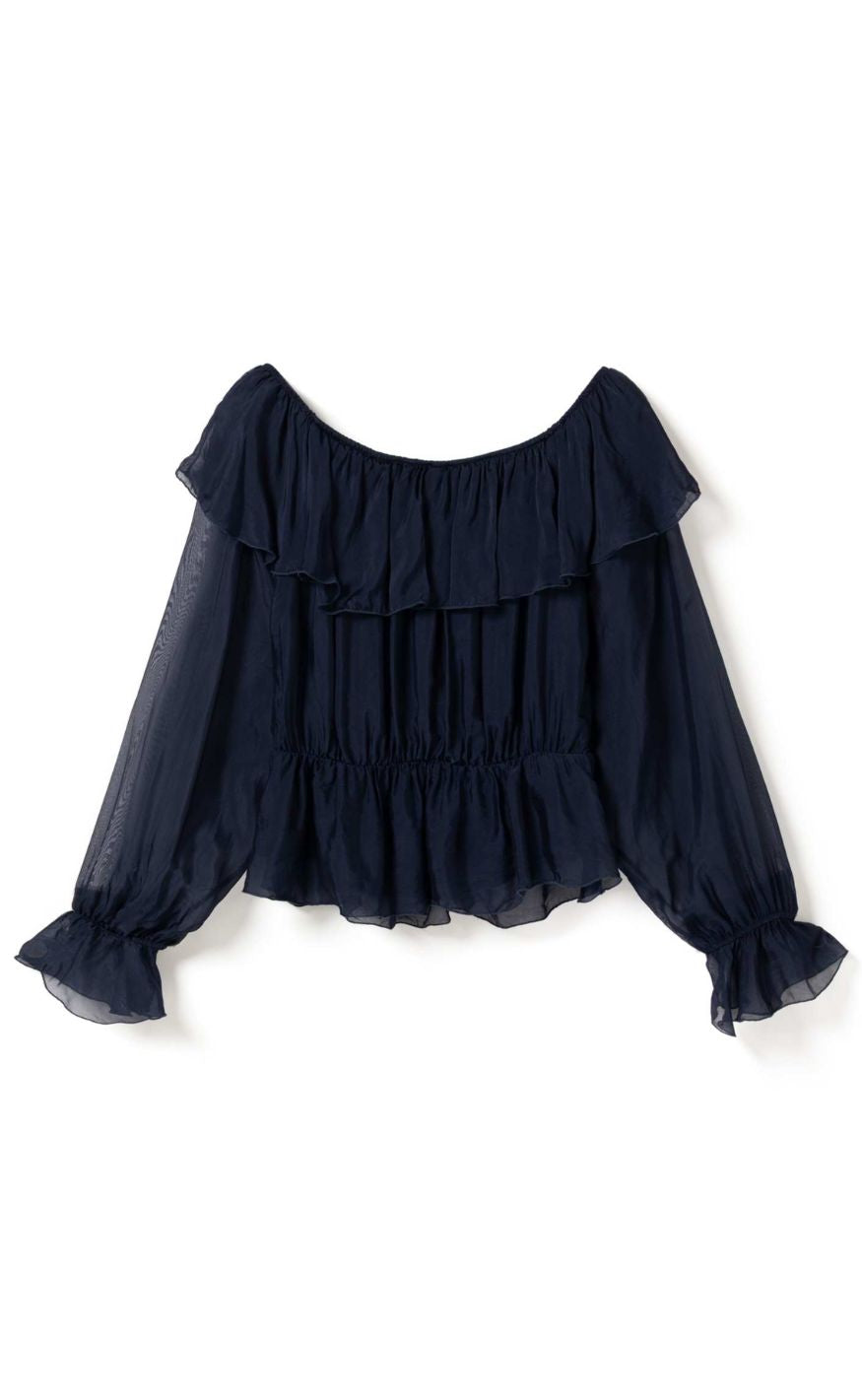 Noella Bluse - Margerie - Navy