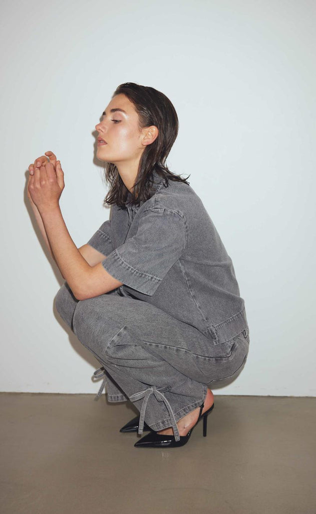 Noella Bluse - Marianna - Grey Wash