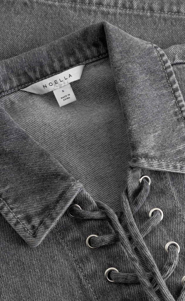 Noella Bluse - Marianna - Grey Wash