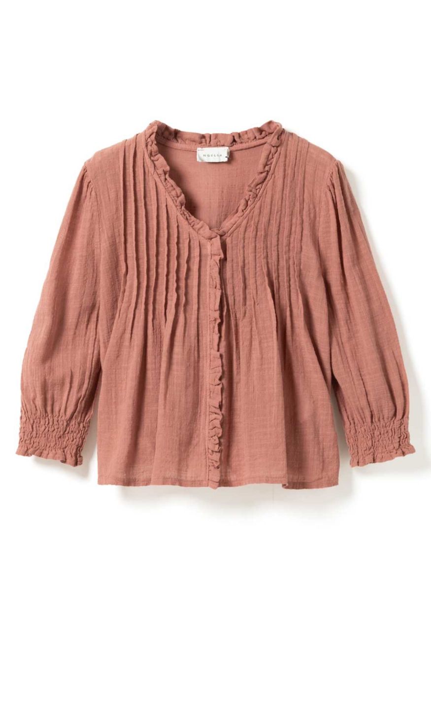 Noella Bluse - Marin - Red Clay