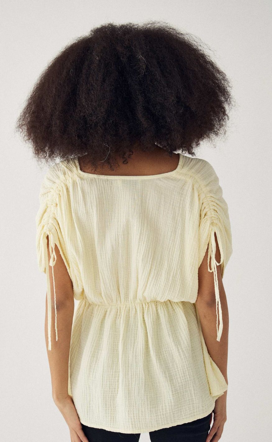 Noella Bluse - Marion - Butter