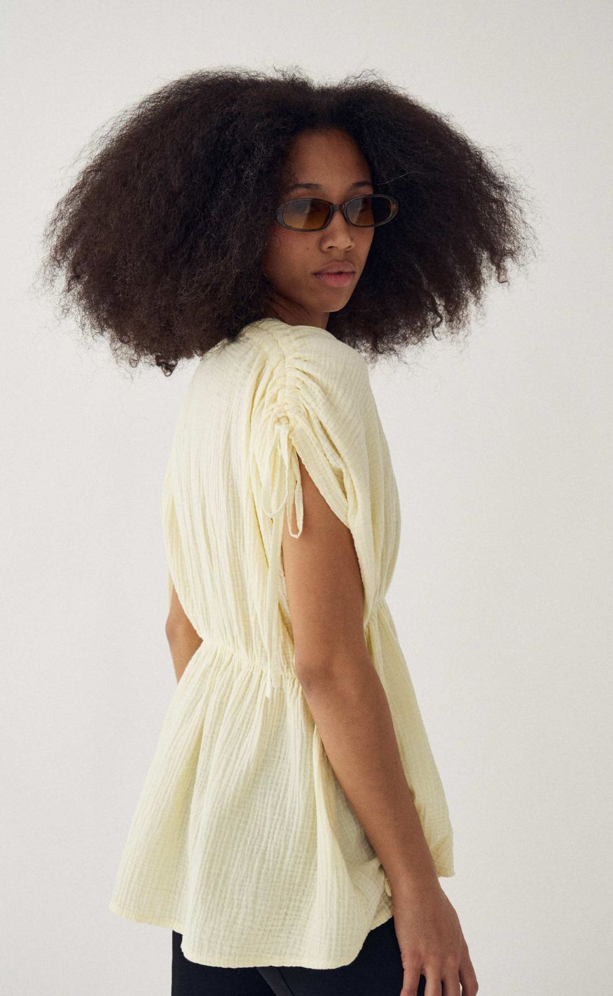 Noella Bluse - Marion - Butter