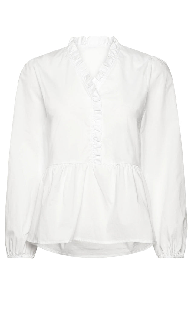 Noella Bluse - Matti - White Broderie